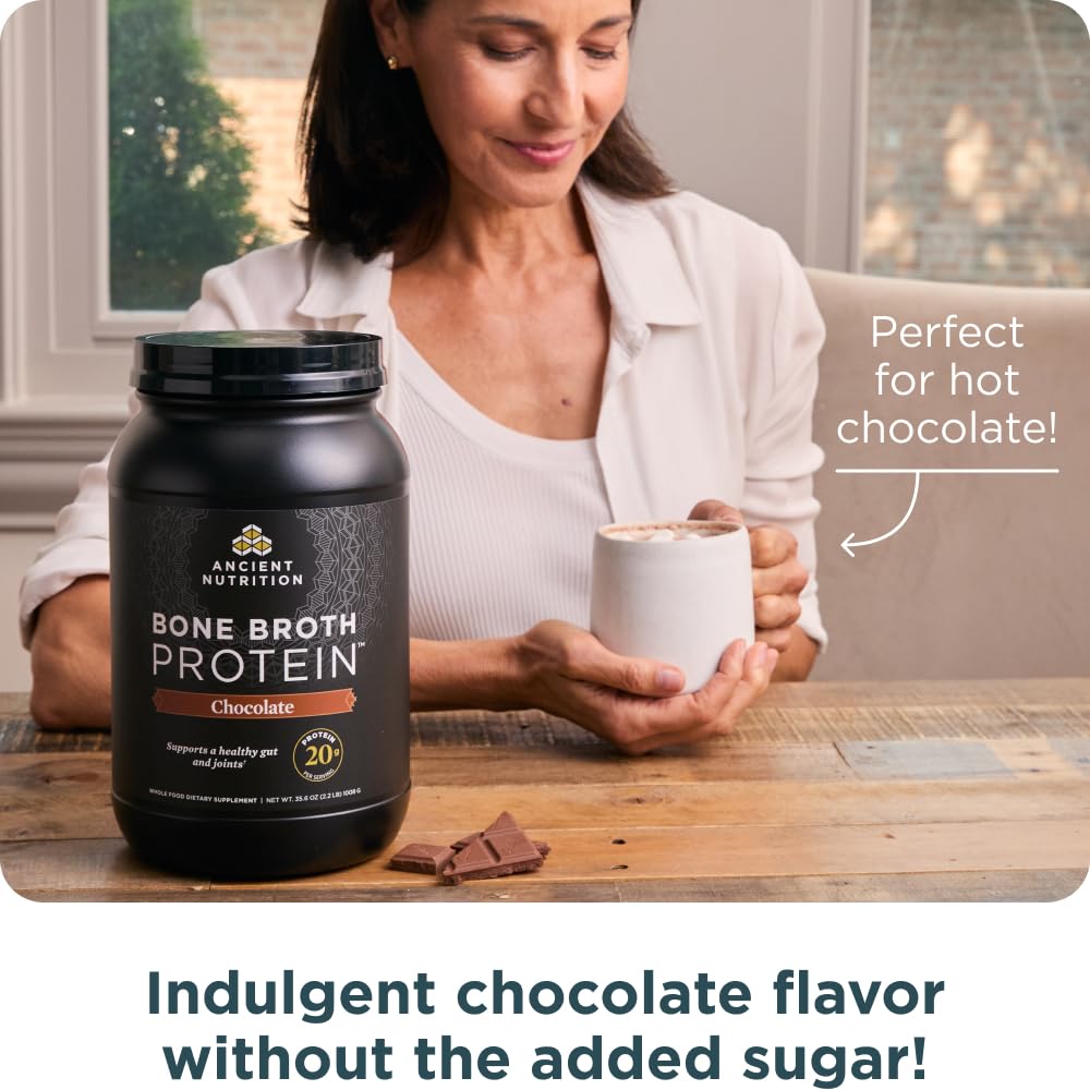 Ancient Nutrition Bone Broth Protein Powder 40 Servings