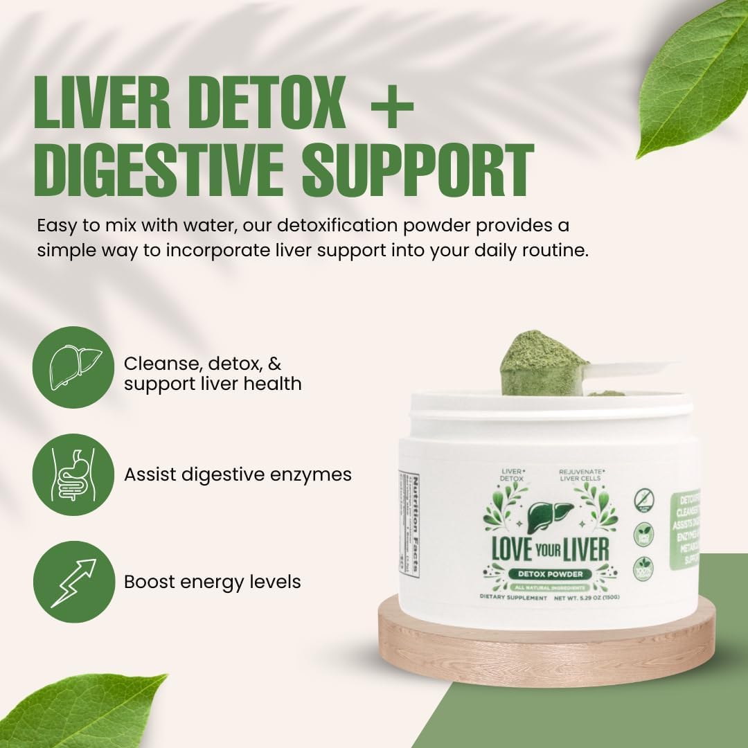 Love Your Liver Detox Cleanse Powder 10.58 oz (2-Pack)