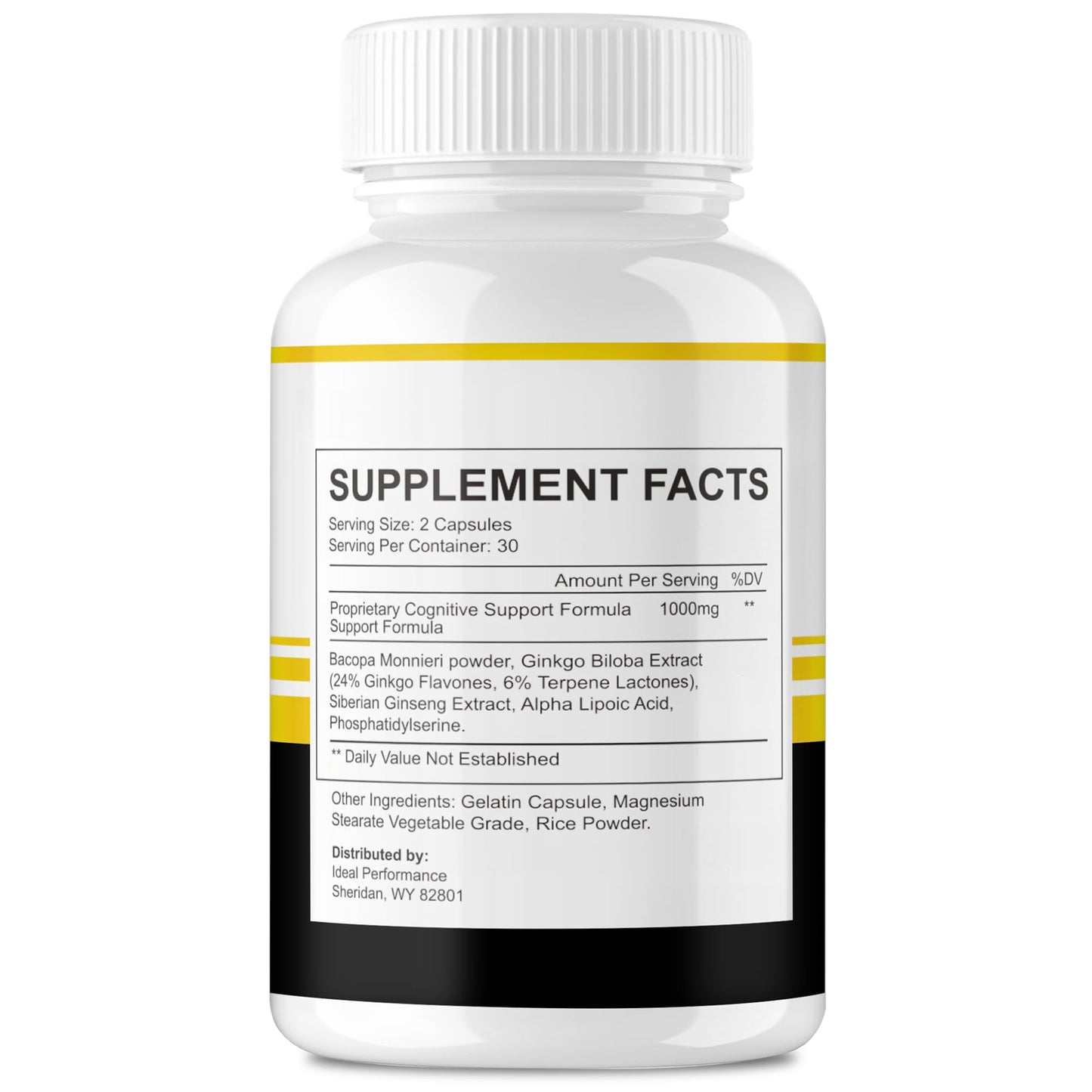 Ideal Performance Mind Boost Capsules 180 Count