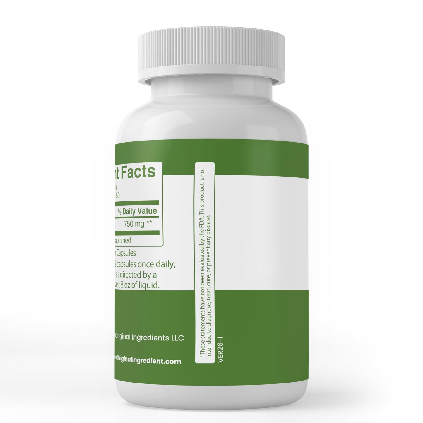 Pure Original Ingredients Bamboo Extract Capsules 100
