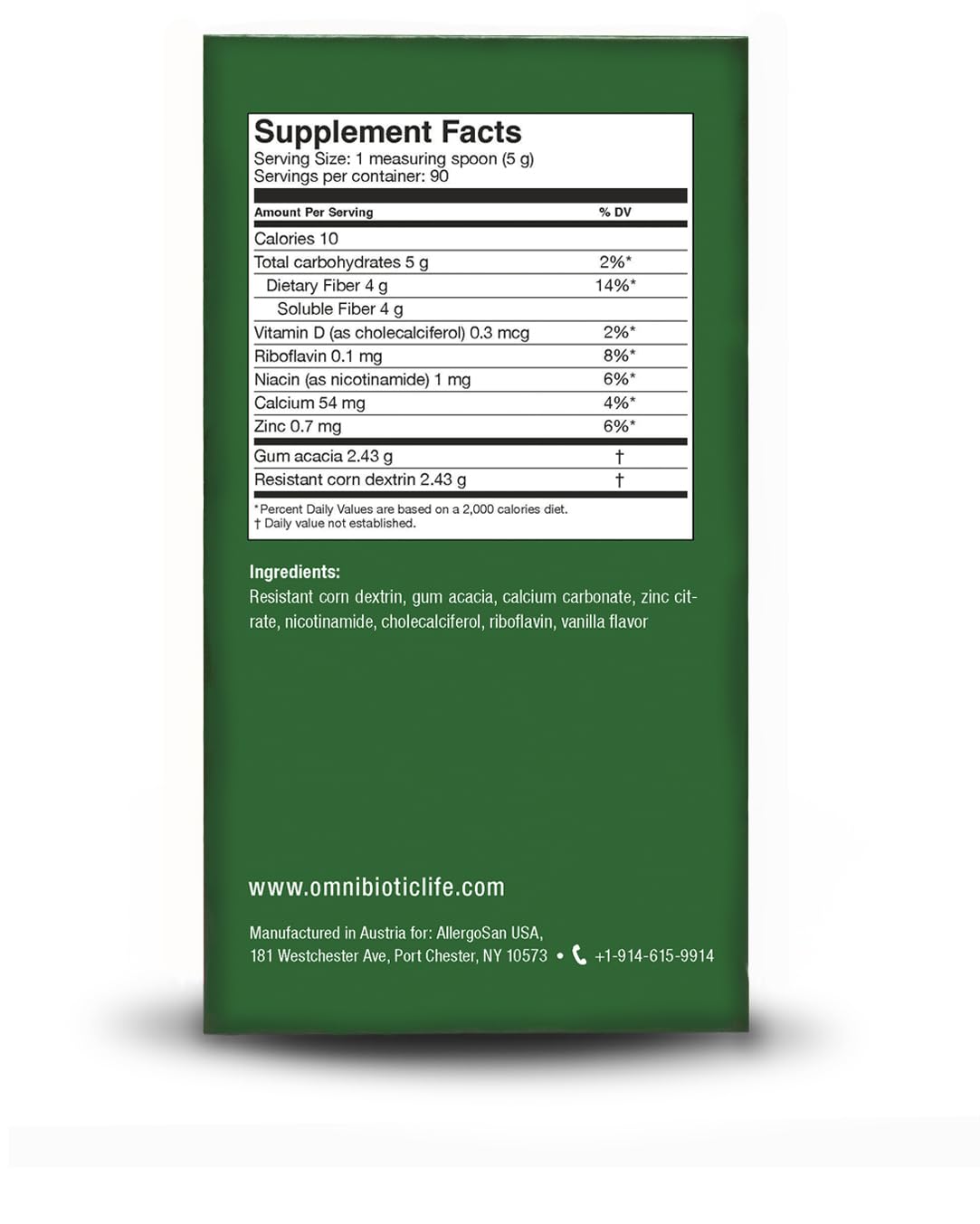 OMNi BiOTiC Omni-Logic Immune Prebiotic for Immunity Powder 15.9 Ounce