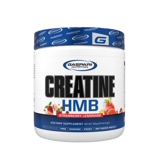 Gaspari Nutrition Creatine HMB Micronized Creatine Monohydrate and HMB Powder 7.94 Ounce