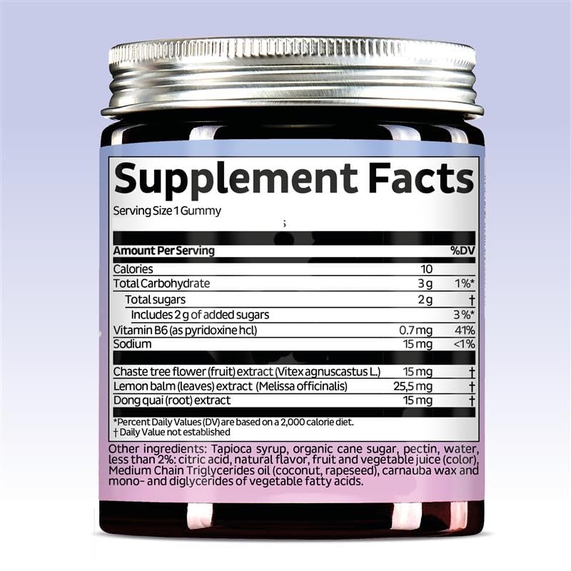 Bears with Benefits PMS Support Gummies, 30 Gummies