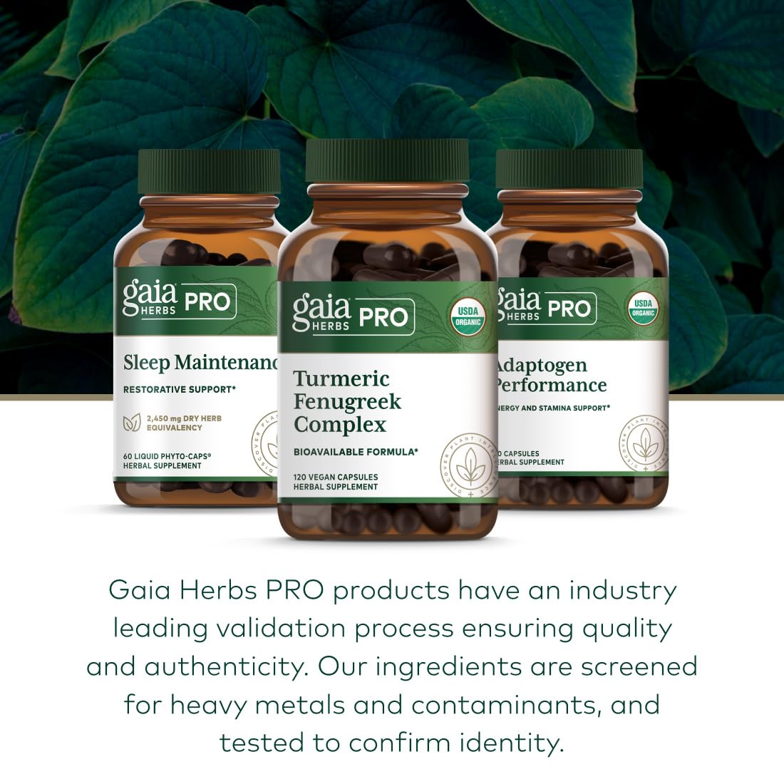 Gaia Herbs PRO Turmeric Fenugreek Complex, 120 Capsules