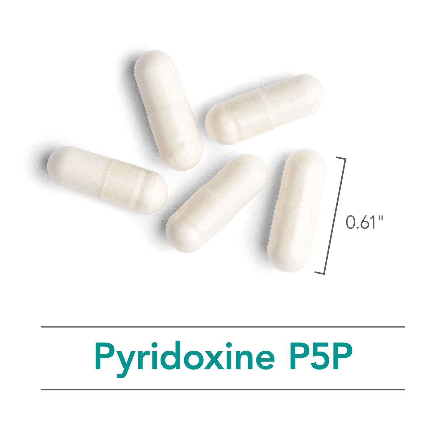 Nutricology Pyridoxine P5P Capsules, 60 Count