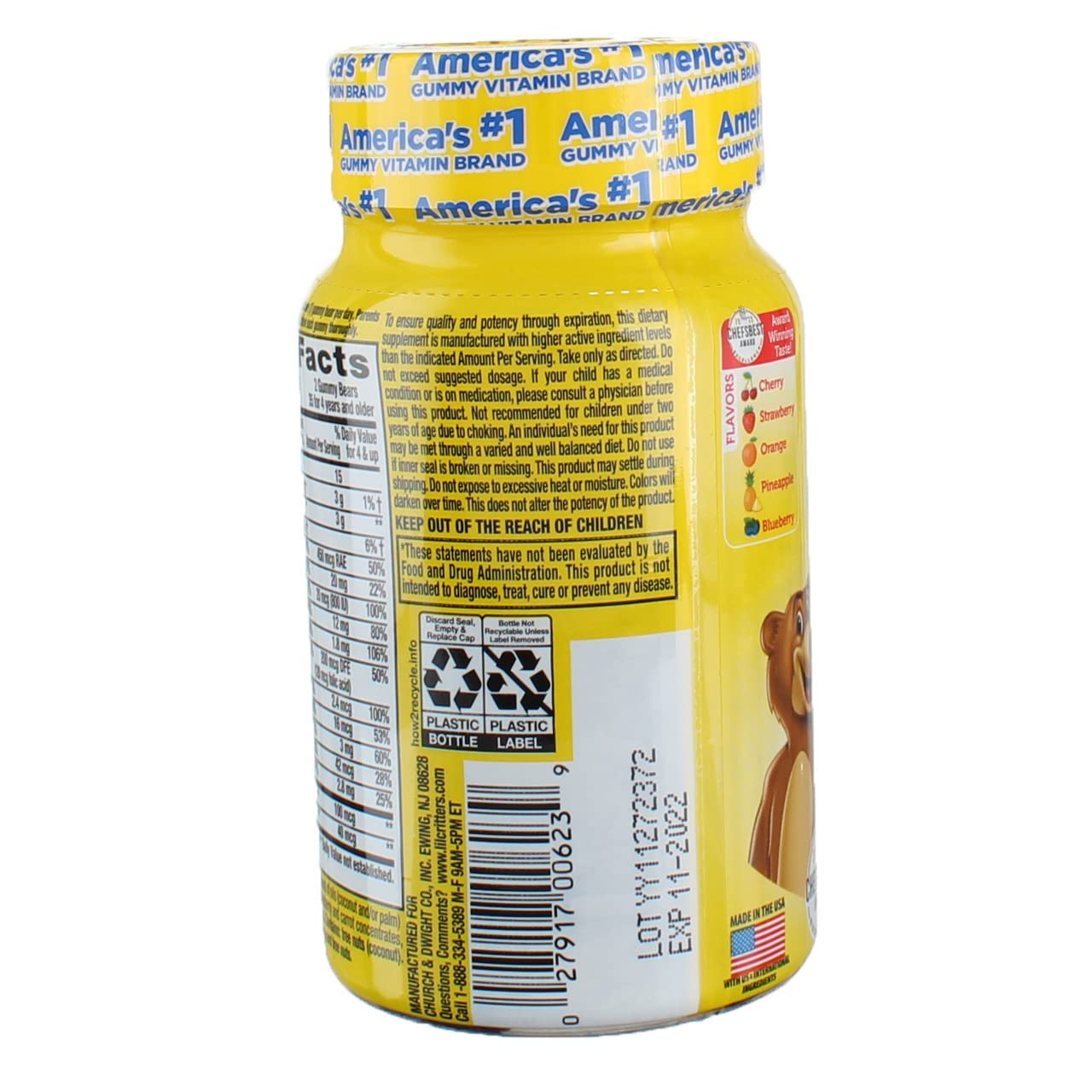 Lil Critters Gummy Vites 70 Count
