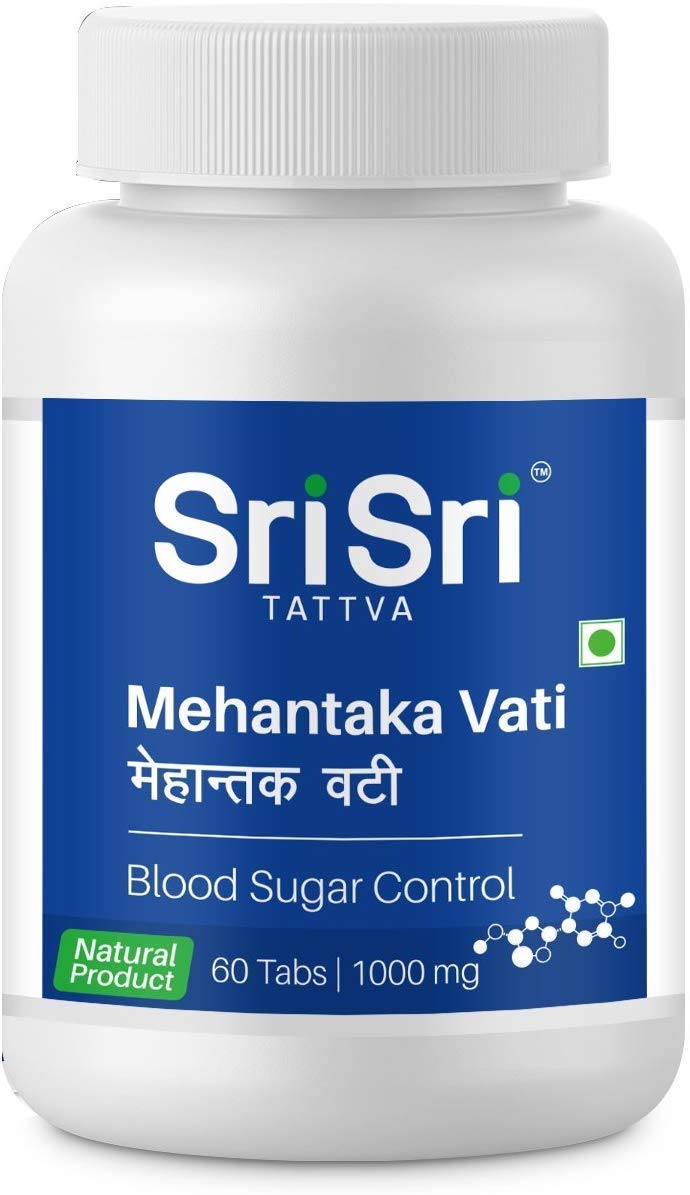 Exportmall Sri Sri Tattva Mehantaka Vati 1000 Mg Tablet, 60 Tablets (Pack Of 2)