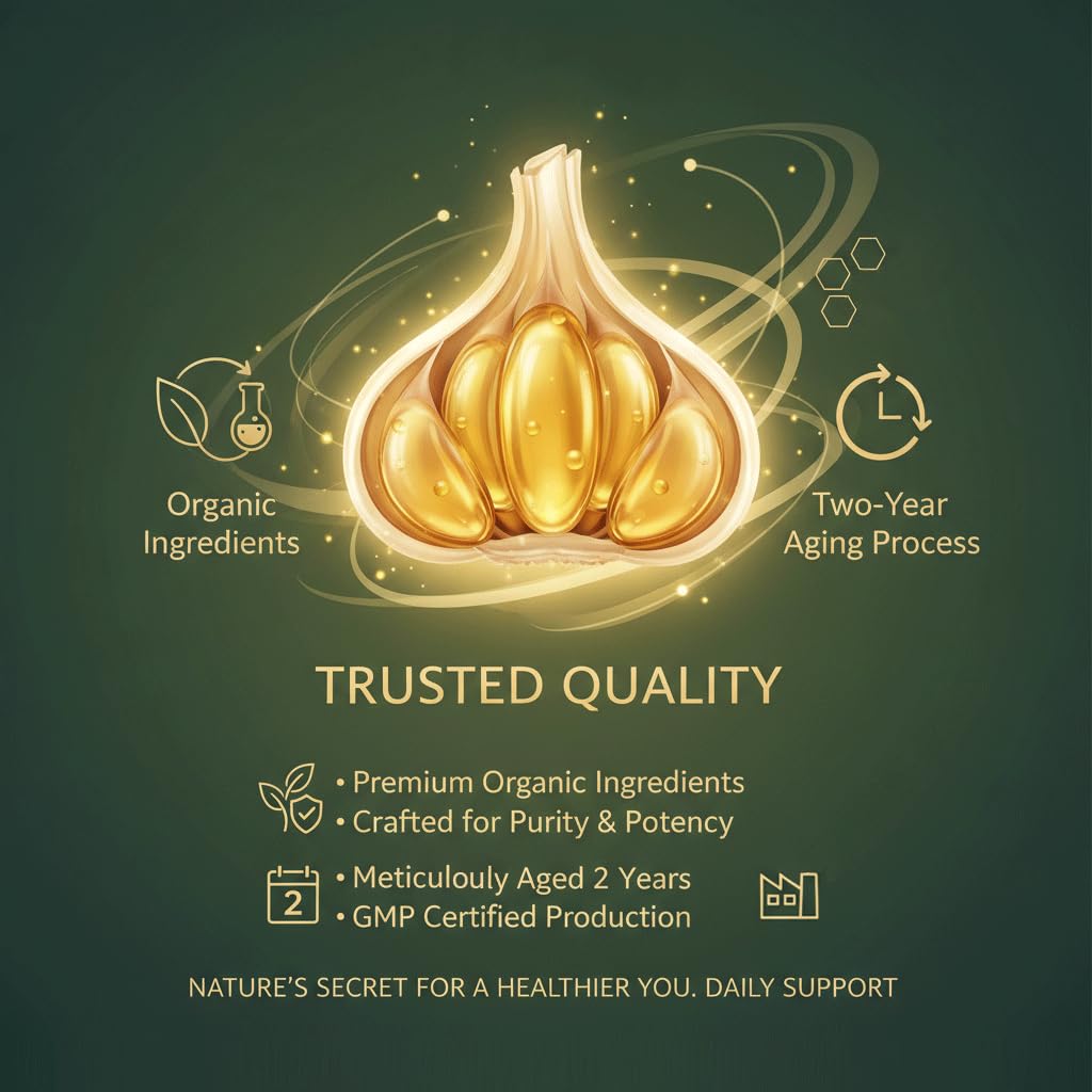 LUMINE Aged Garlic Extract Softgels 300 Count