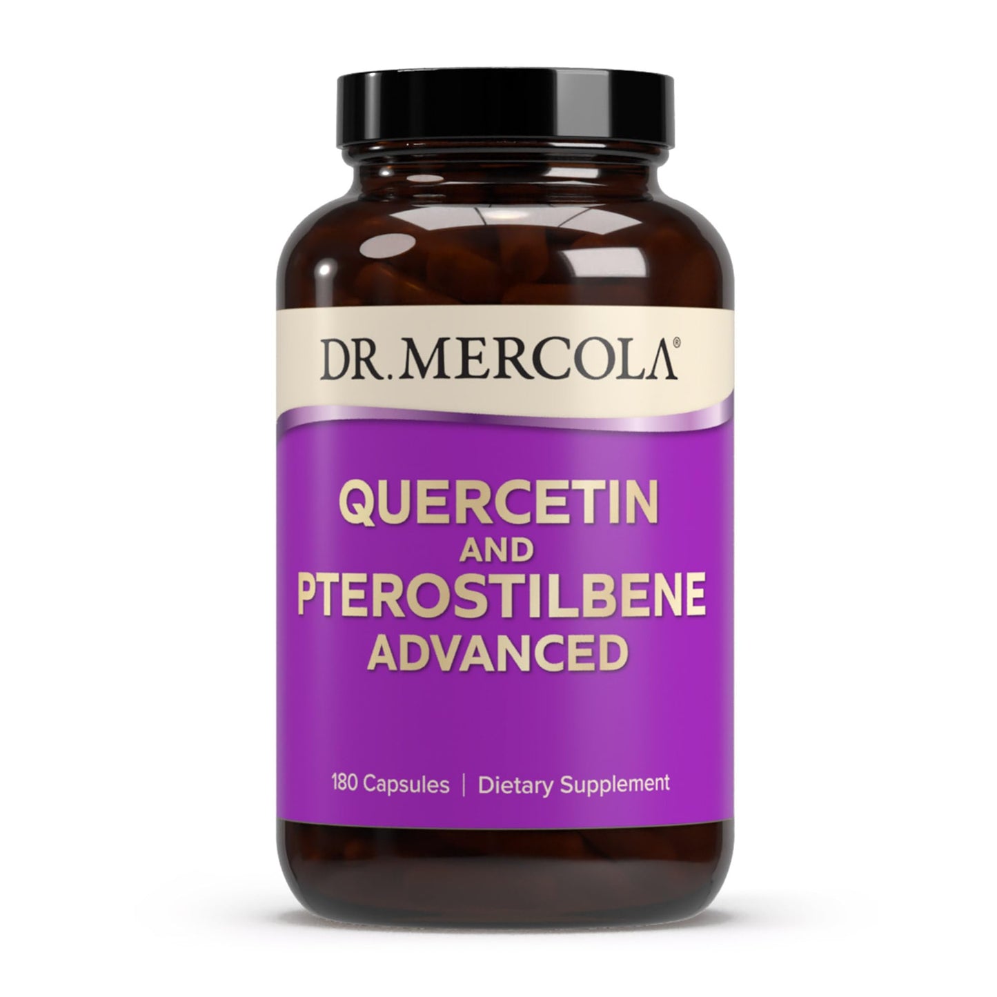 Dr. Mercola Quercetin & Pterostilbene Advanced, 180 Capsules