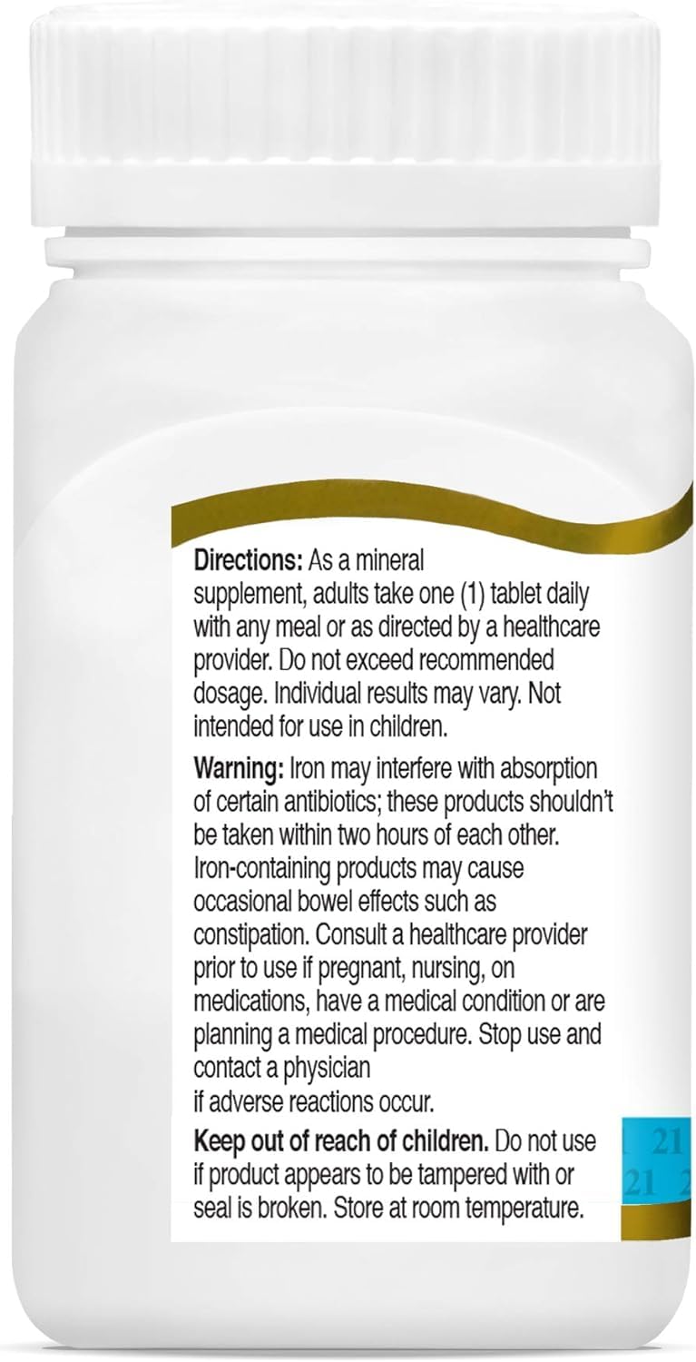 SMART MONKEY TECHNOLOGIES 21st Century Slow Release Iron Tablets, 120 Tablets