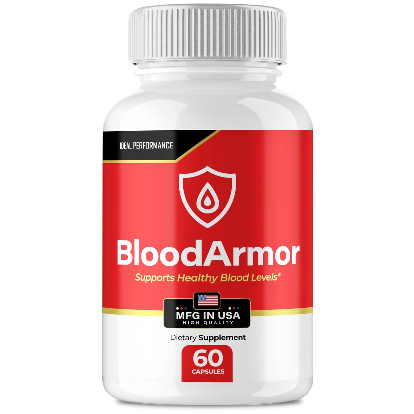 IDEAL PERFORMANCE BloodArmor Advanced Formula Blood Support Capsules, 60 Capsules