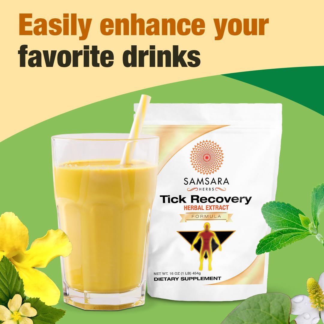 Samsara Herbs Tick Recovery - Herbal Powder Formula Powder 4