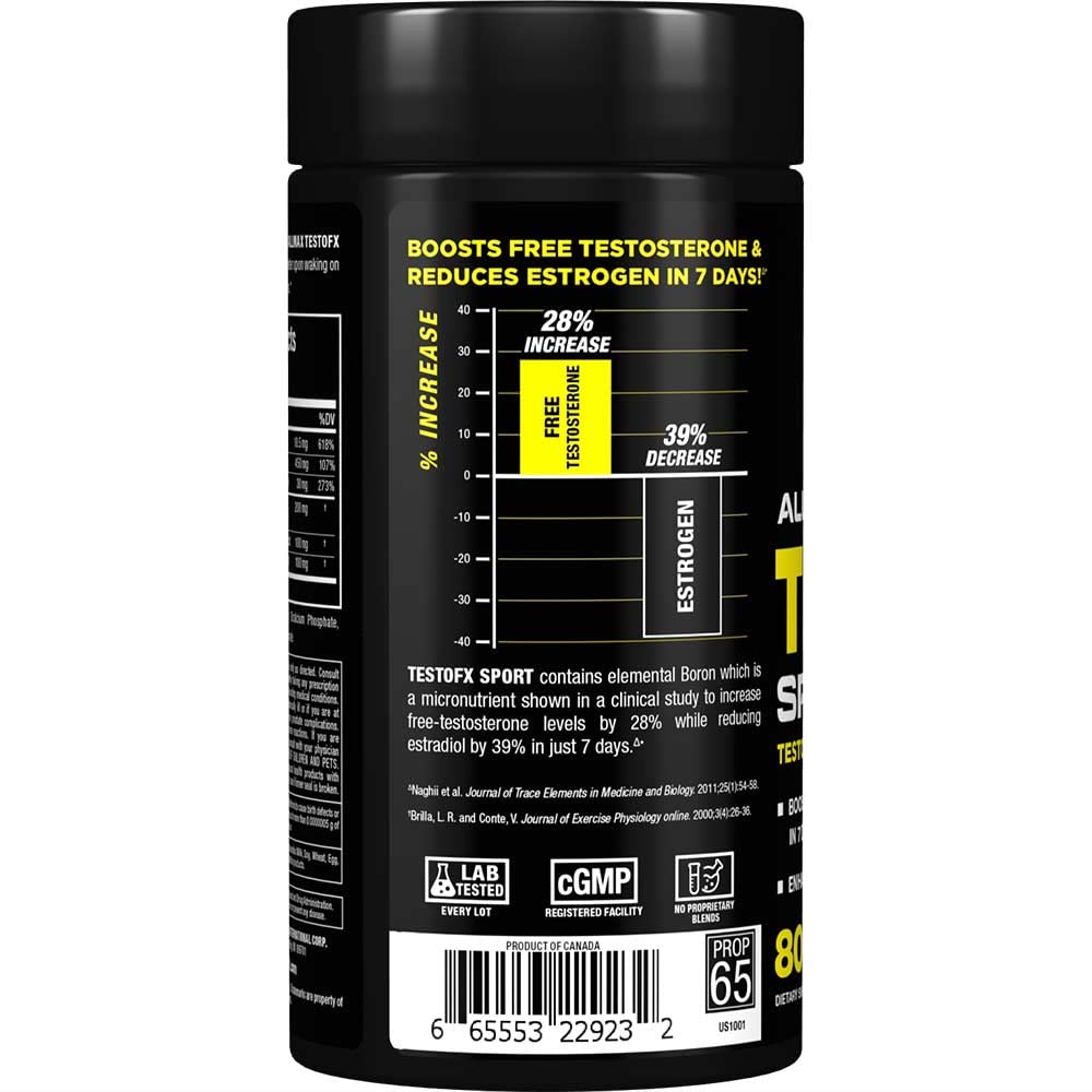 ALLMAX TESTOFX Sport Testosterone Support Formula 80 Capsules