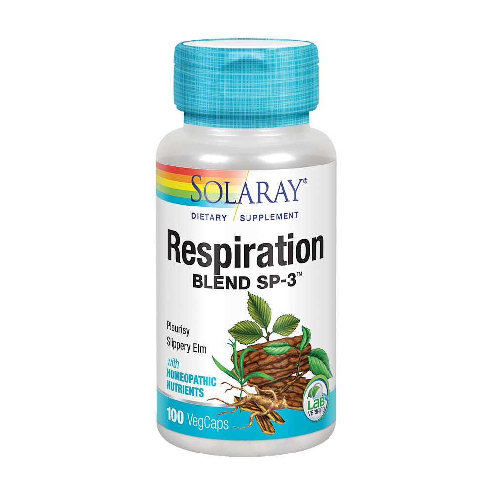 SOLARAY Respiration Blend SP-3 Capsules, 100 VegCaps