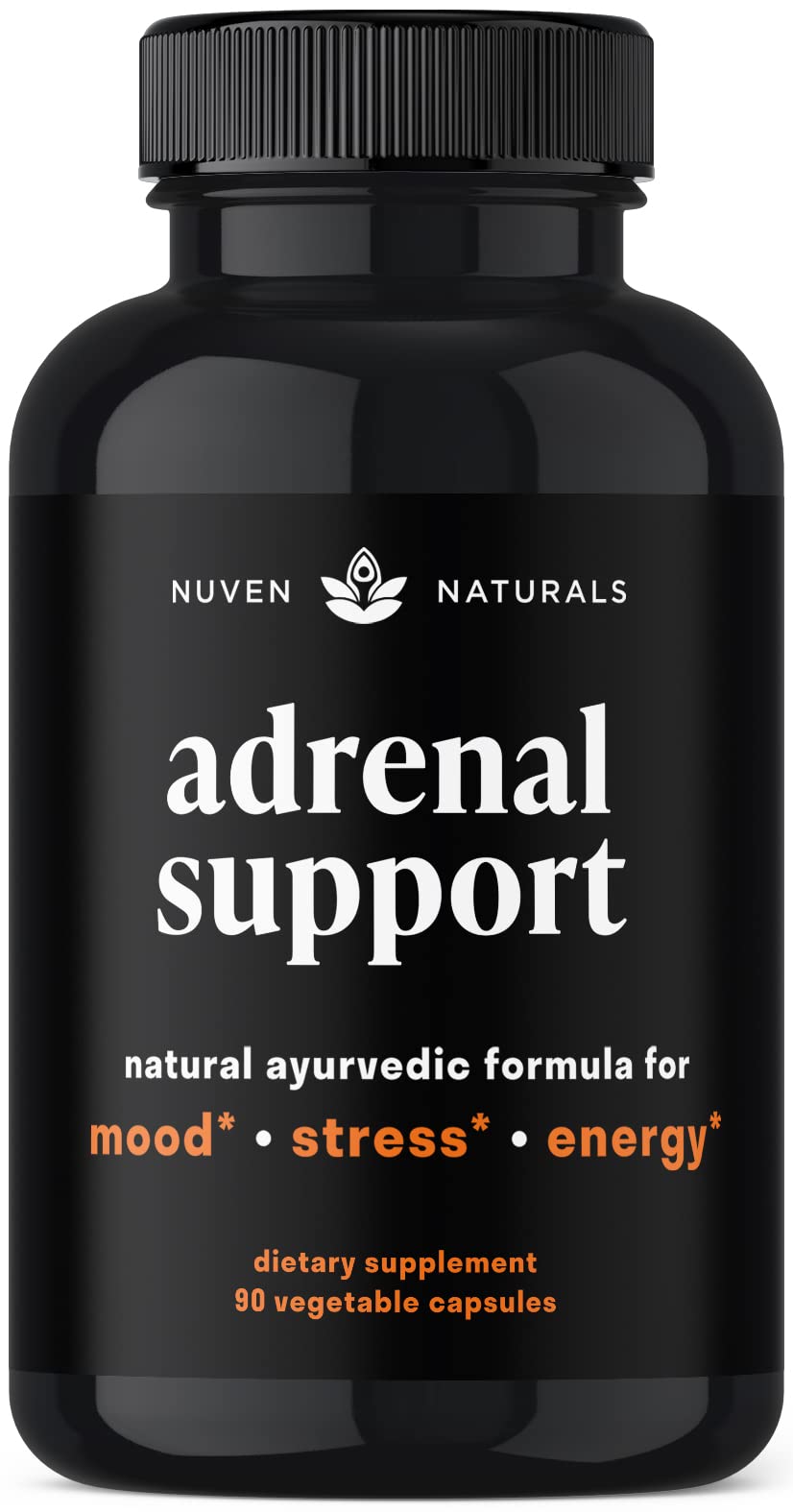 Nuven Naturals Adrenal Support Capsules, 90 Capsules