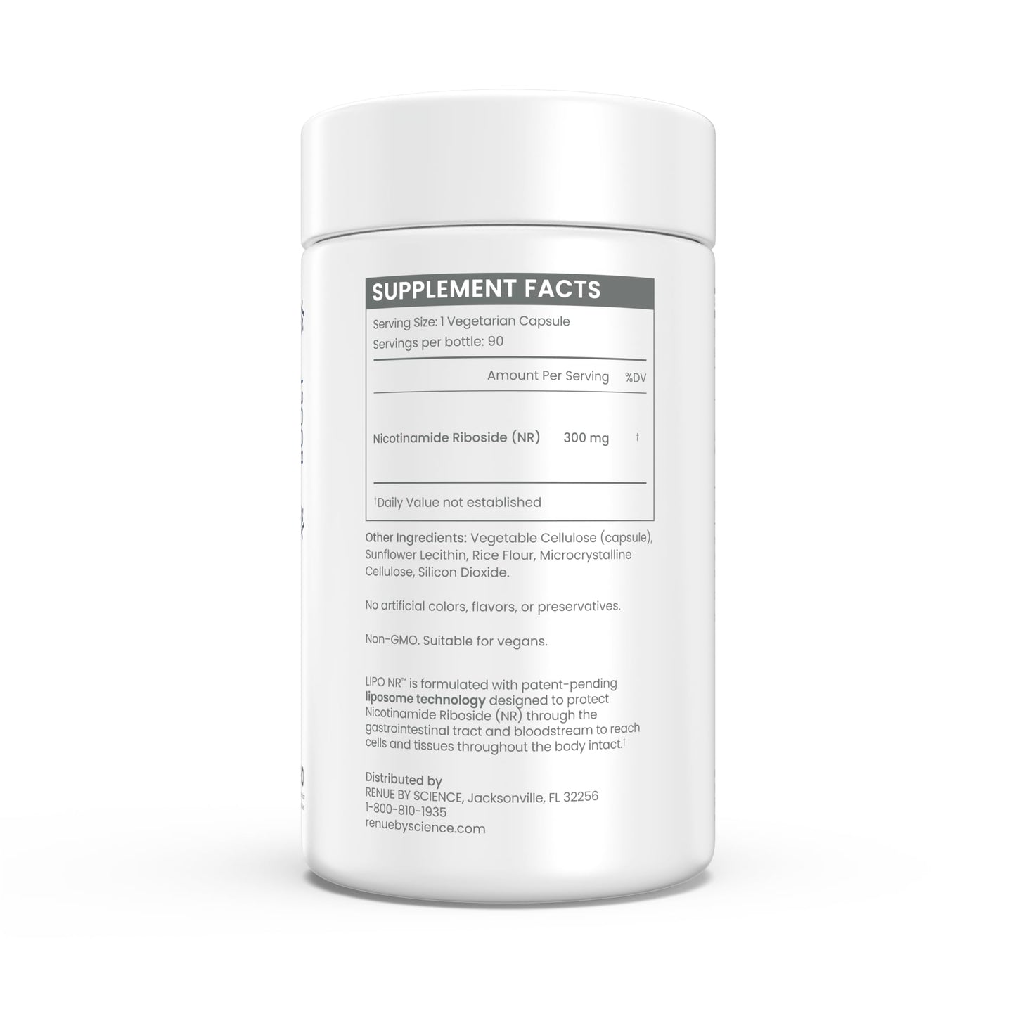 Renue By Science Nicotinamide Riboside Capsule 90 Count
