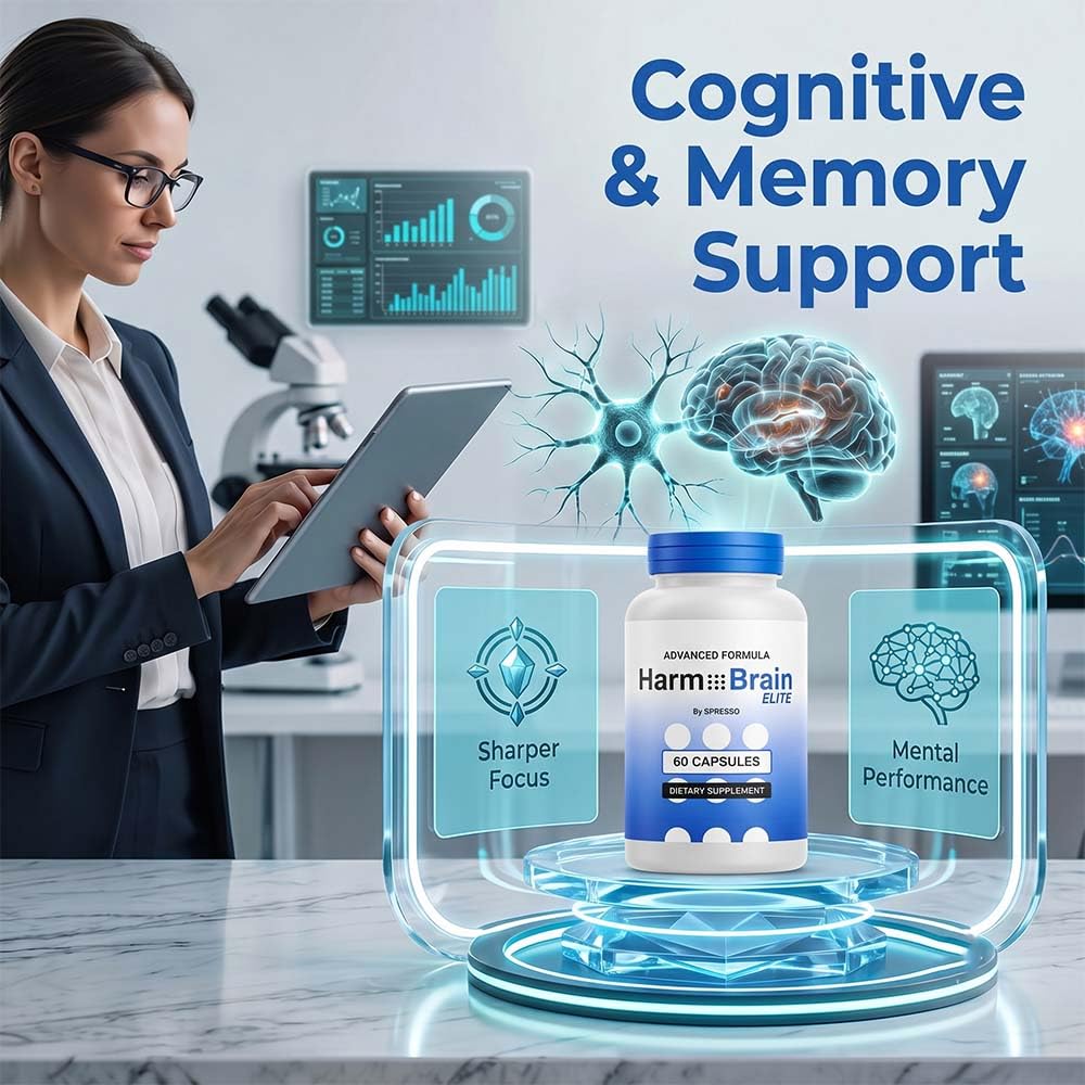 SPRESSO Harm Brain Capsules, 60 Capsules