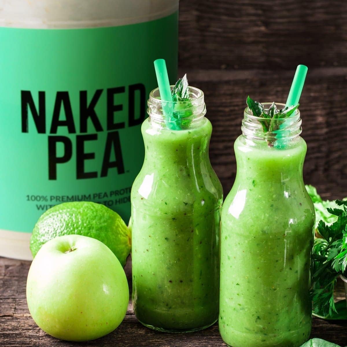 NAKED Pea Protein Isolate Powder, 16 Servings
