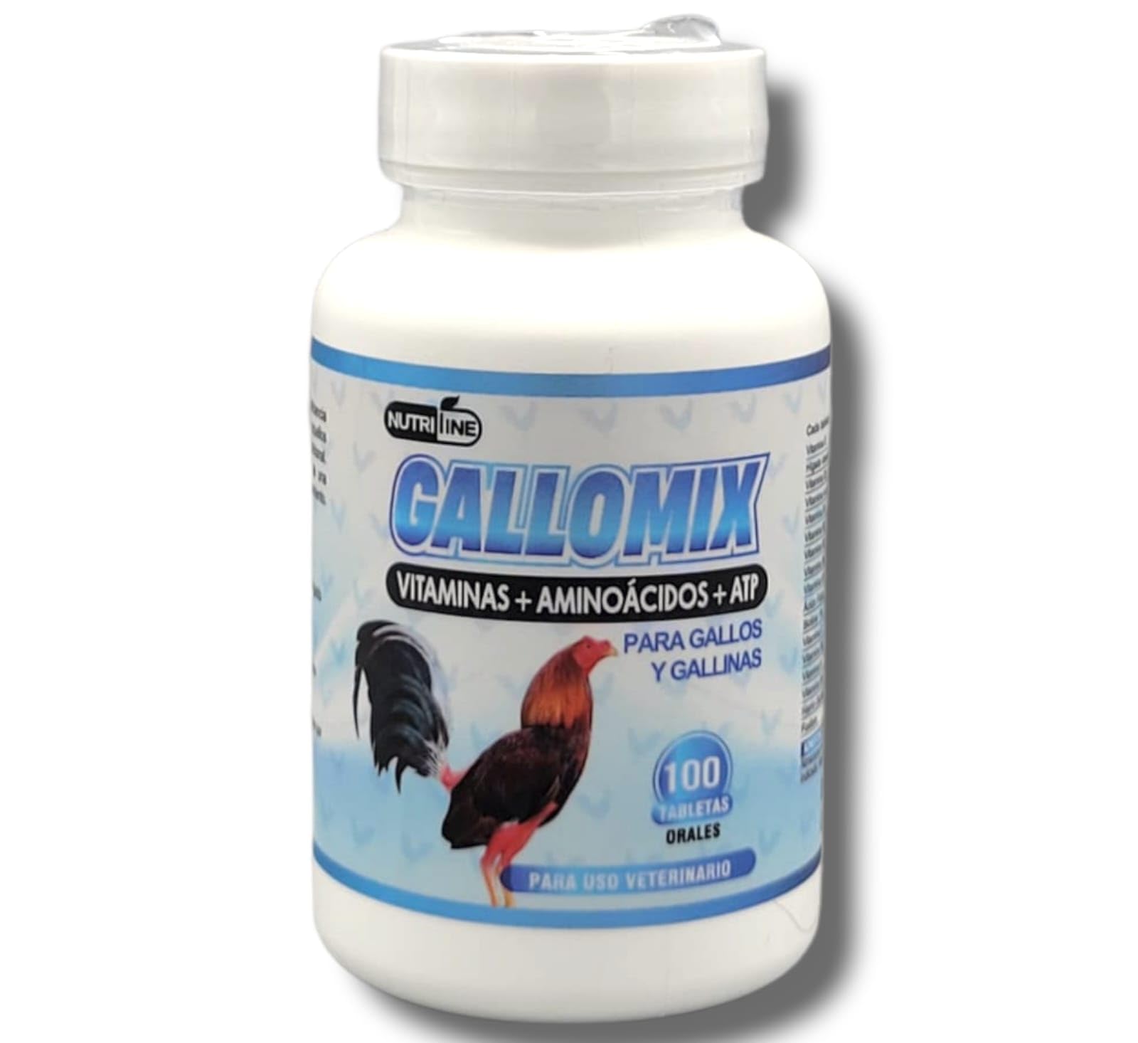 NUTRI-LINE Gallomix Poultry Multivitamin Tablets – for Roosters and Chickens – 100 Tablets