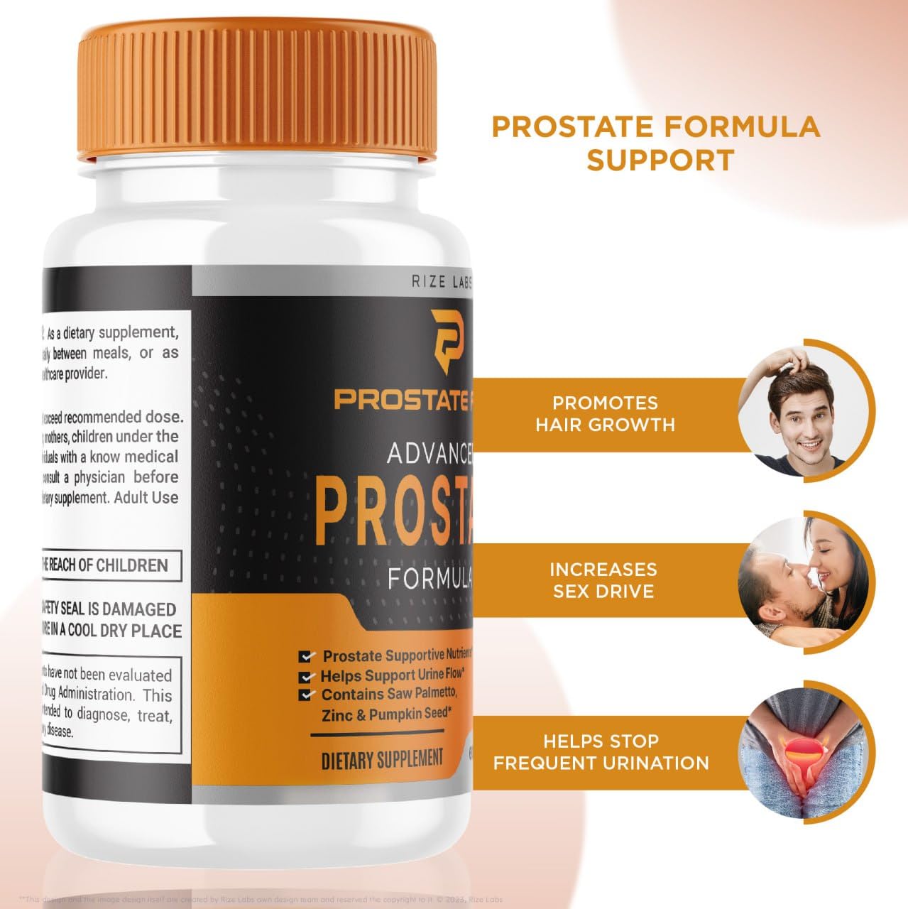 Rize Labs ProstateFlux Capsules, 60 Count