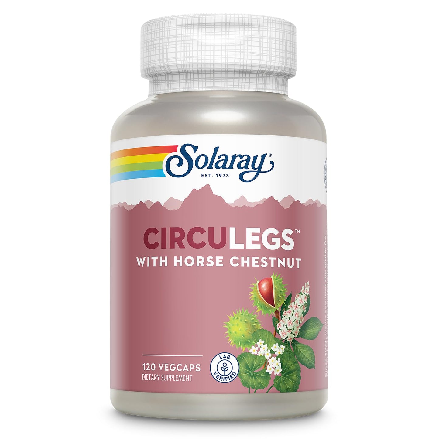SOLARAY Circulegs Capsule 120 Count