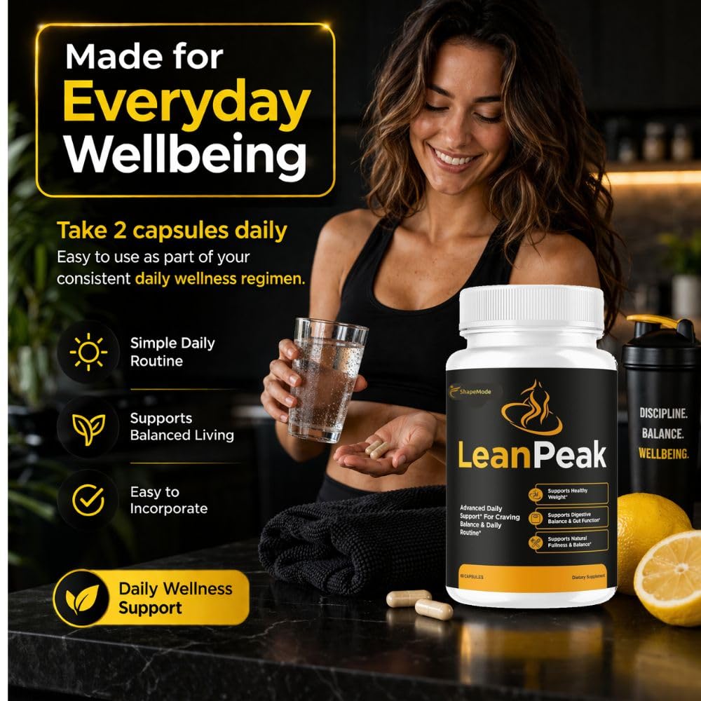 SHAPEMODE Lean Peak Advanced Capsules, 180 Capsules
