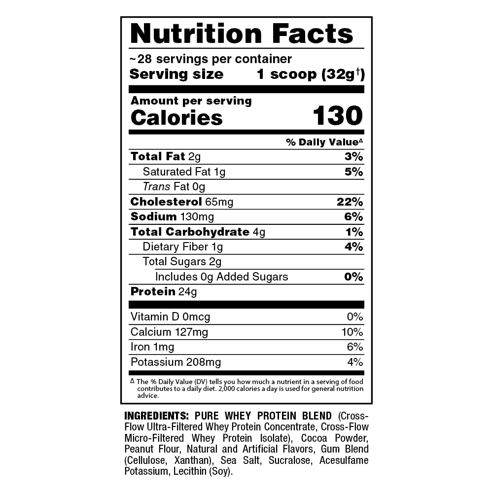 ALLMAX AllWhey Gold Whey Protein Powder, Chocolate Peanut Butter, 2 lb, 32