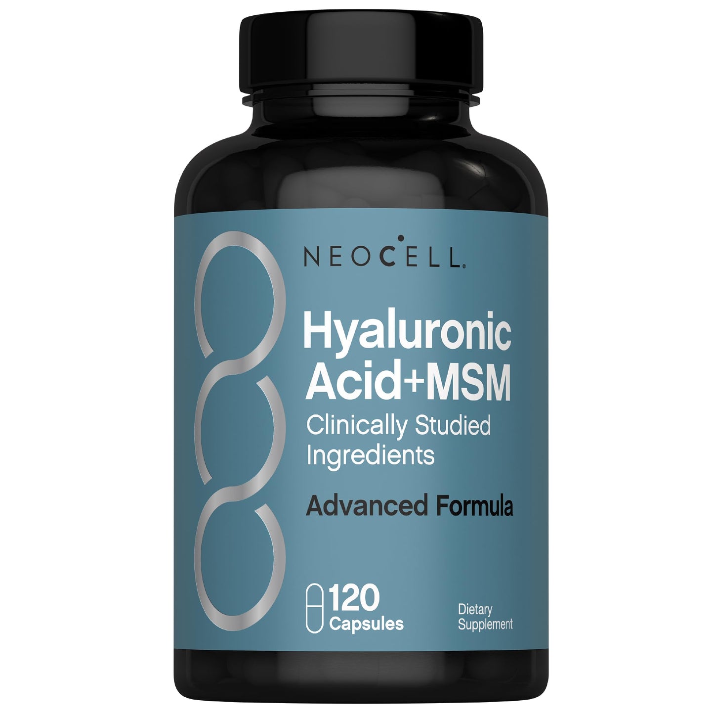 NeoCell Hyaluronic Acid with MSM 1000mg, 120 Capsules
