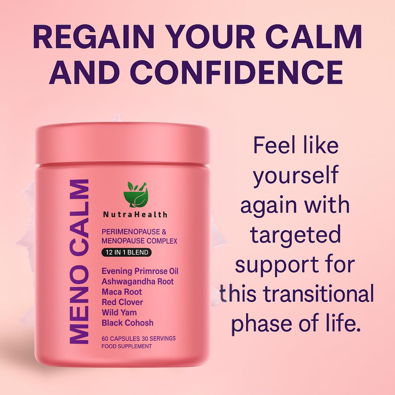 NutraHealth Meno Calm Capsule, 1 Count