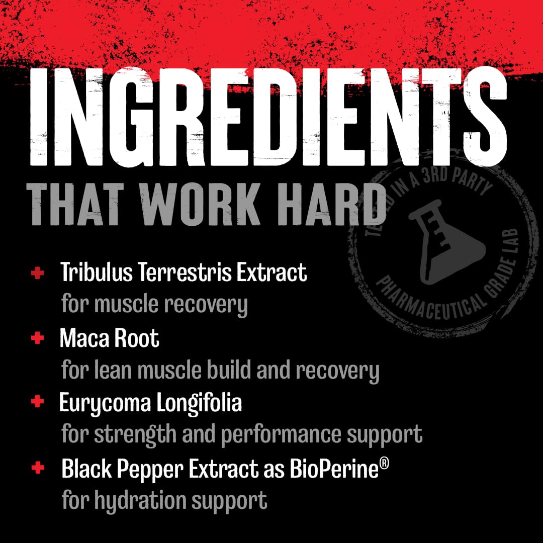 Animal Stak Complete Natural Hormone Booster Supplement with Tribulus Natural Testosterone Booster for Athletes Contains Estrogen Blockers 21 Capsules