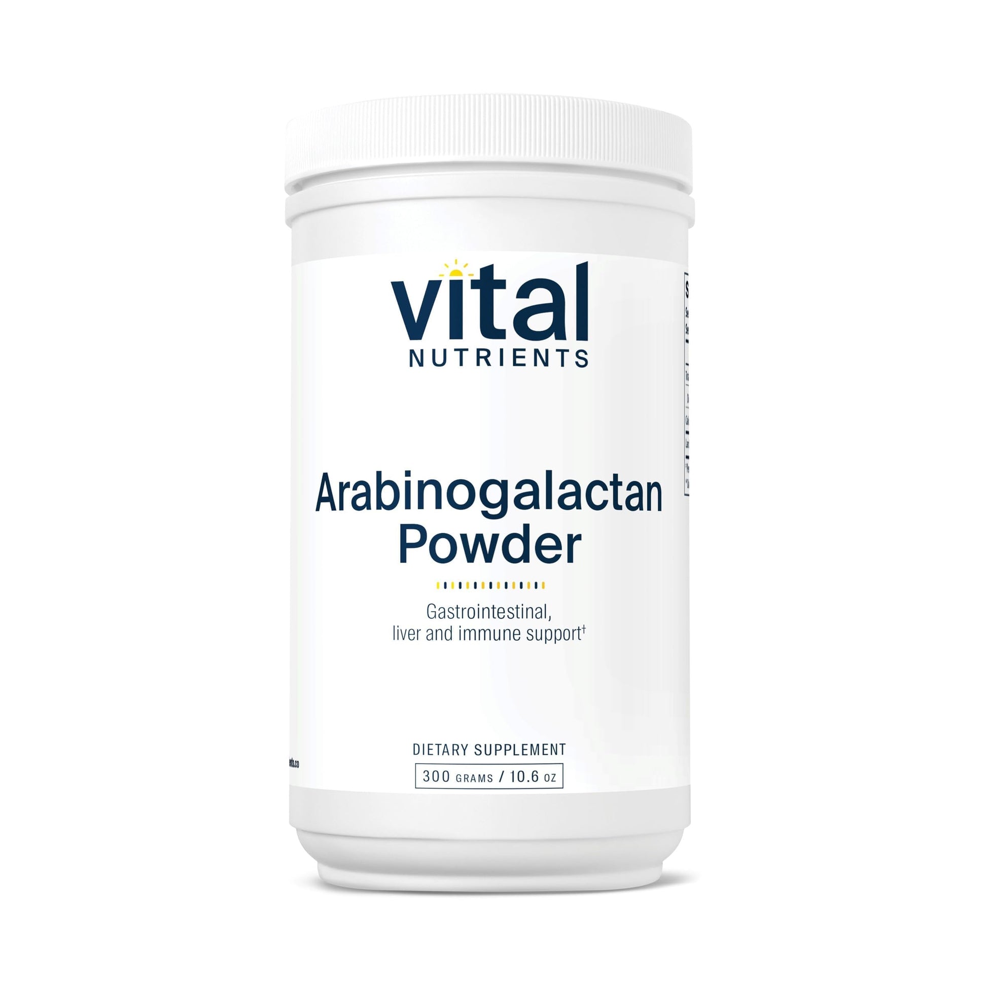 Vital Nutrients Arabinogalactan Powder 10.6 Ounce