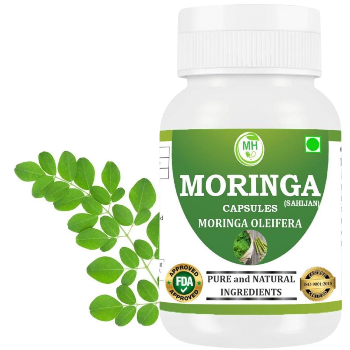Morsan Healthcare Organic Moringa Capsules 60 Capsules