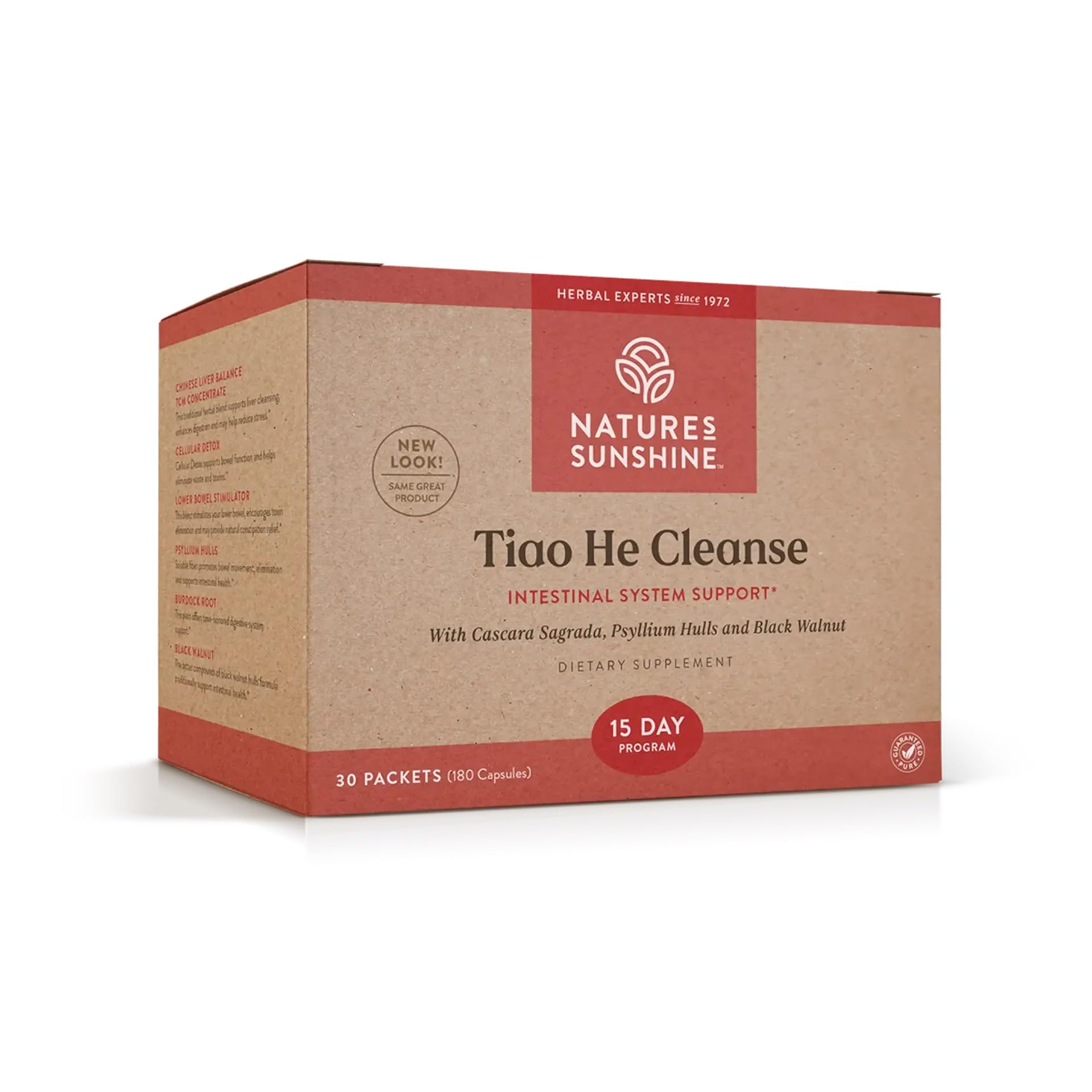 Nature's Sunshine Tiao He Herbal Cleanse 30 Capsules