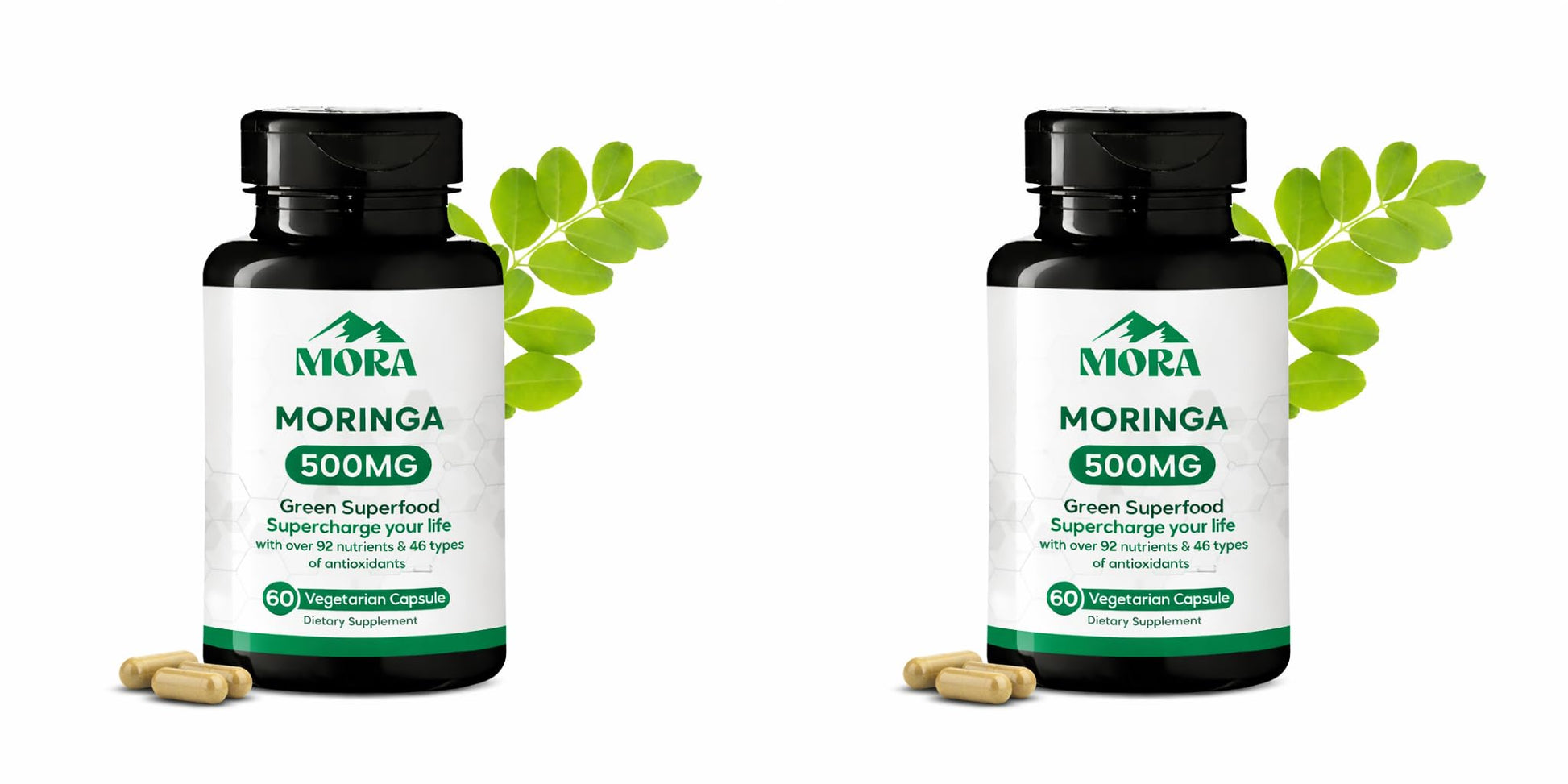 MORA IMPEX Moringa Oleifera 120 Capsules