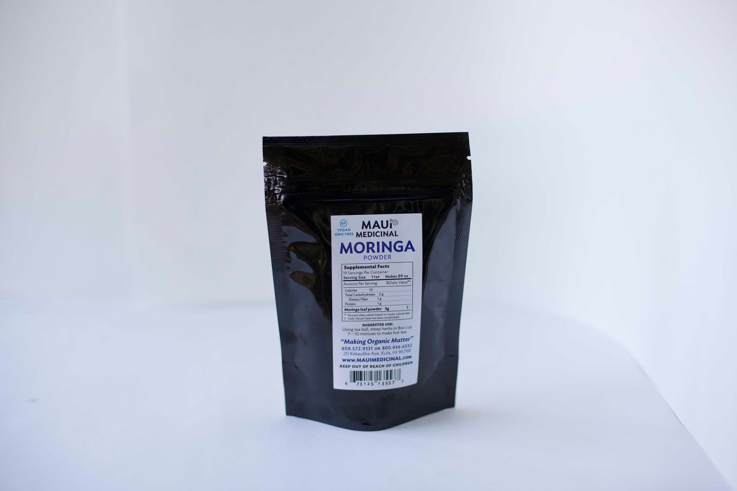 Maui Medicinal Herbs Moringa Powder 2 oz