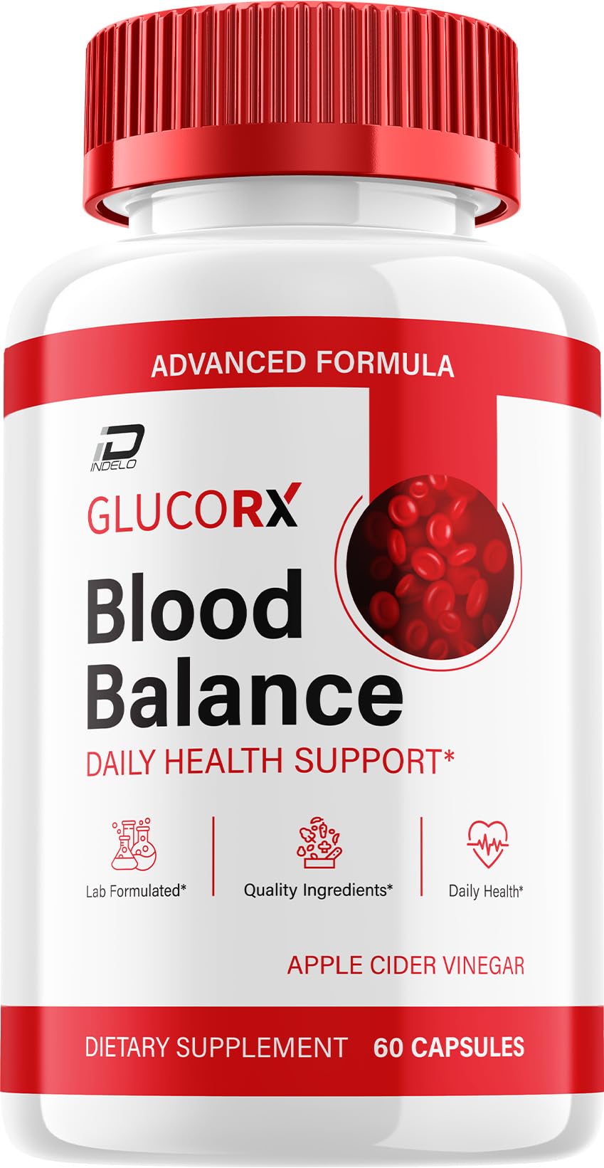 Indelo Glucorx Bloodbalance Advanced Formula Capsules, 60 Capsules