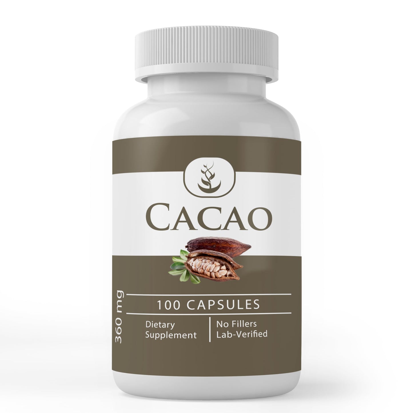 Pure Original Ingredients Cacao Capsule 100 Capsules