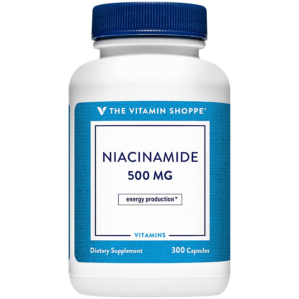 The Vitamin Shoppe Niacinamide 500MG Capsule 300 Count