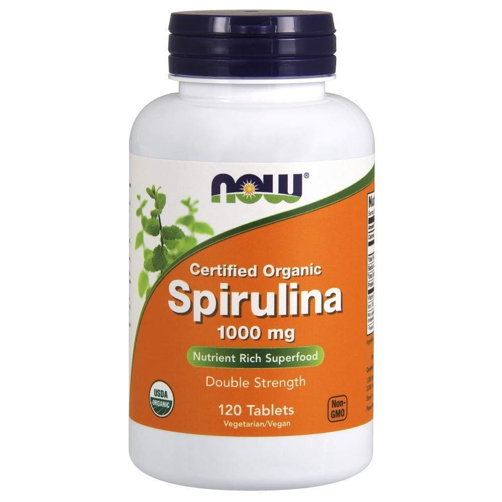 NOW Foods Spirulina Tablets 120-Count