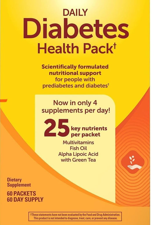 Elesbão 22 Diabiets Health Pack Softgel 1 Count