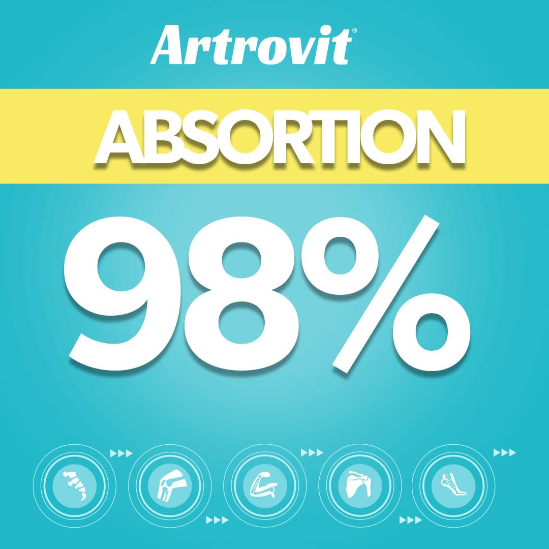 Artrovit Chondroitin with Hyaluronic Acid and Collagen Capsules, 30 Count