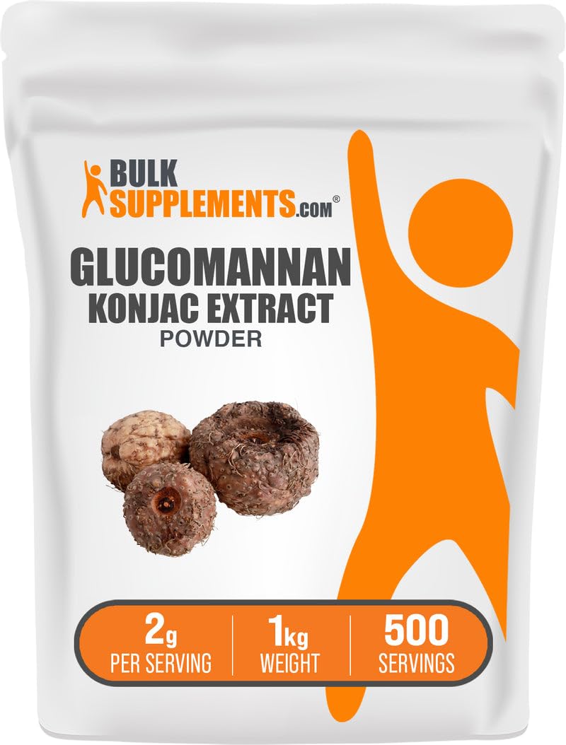 BulkSupplements Glucomannan Powder, 35.2 oz