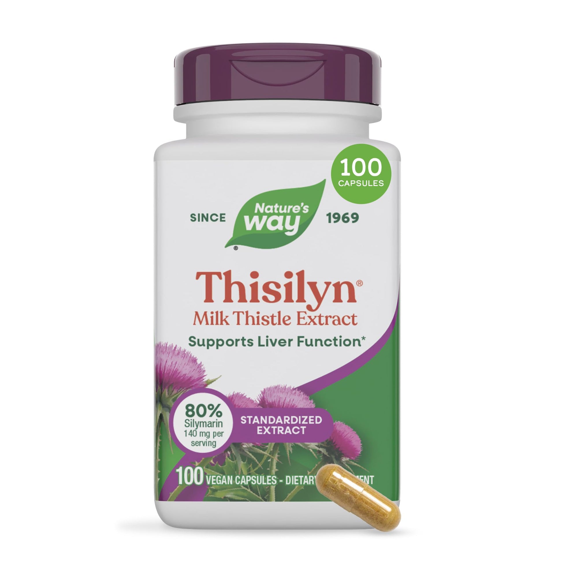 Nature's Way Thisilyn Milk Thistle Extract Capsule, 100 ct
