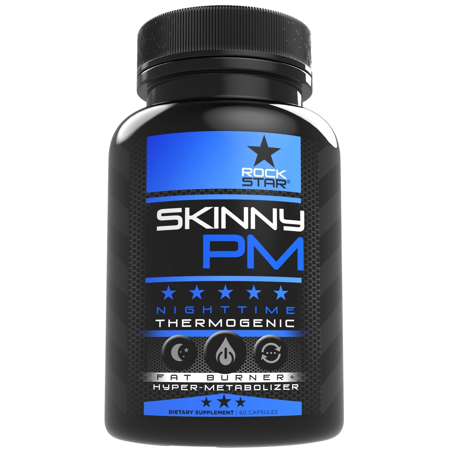 Rockstar Skinny PM Nighttime Fat Burner Capsule 60 Count