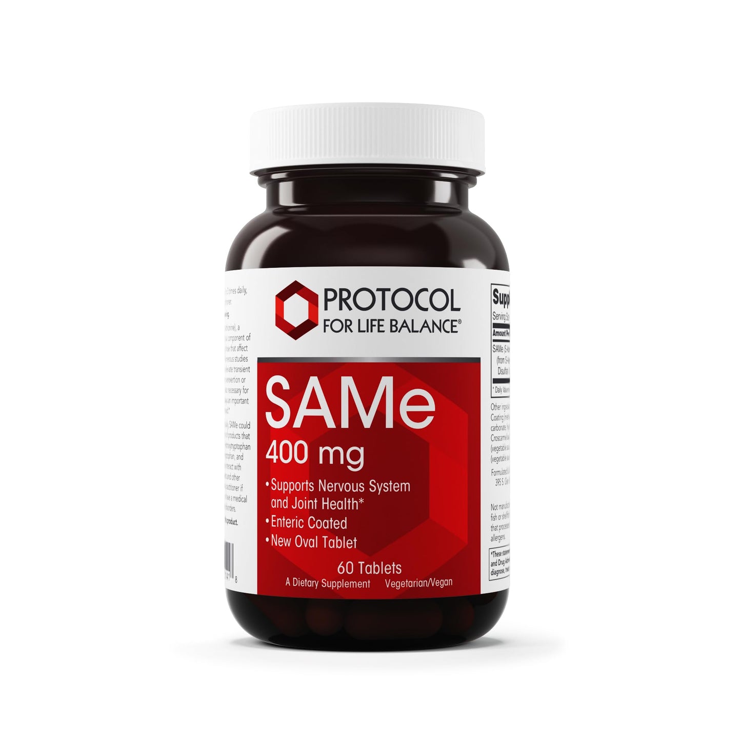 Protocol for Life Balance SAM-E 400mg, 60 Tablets