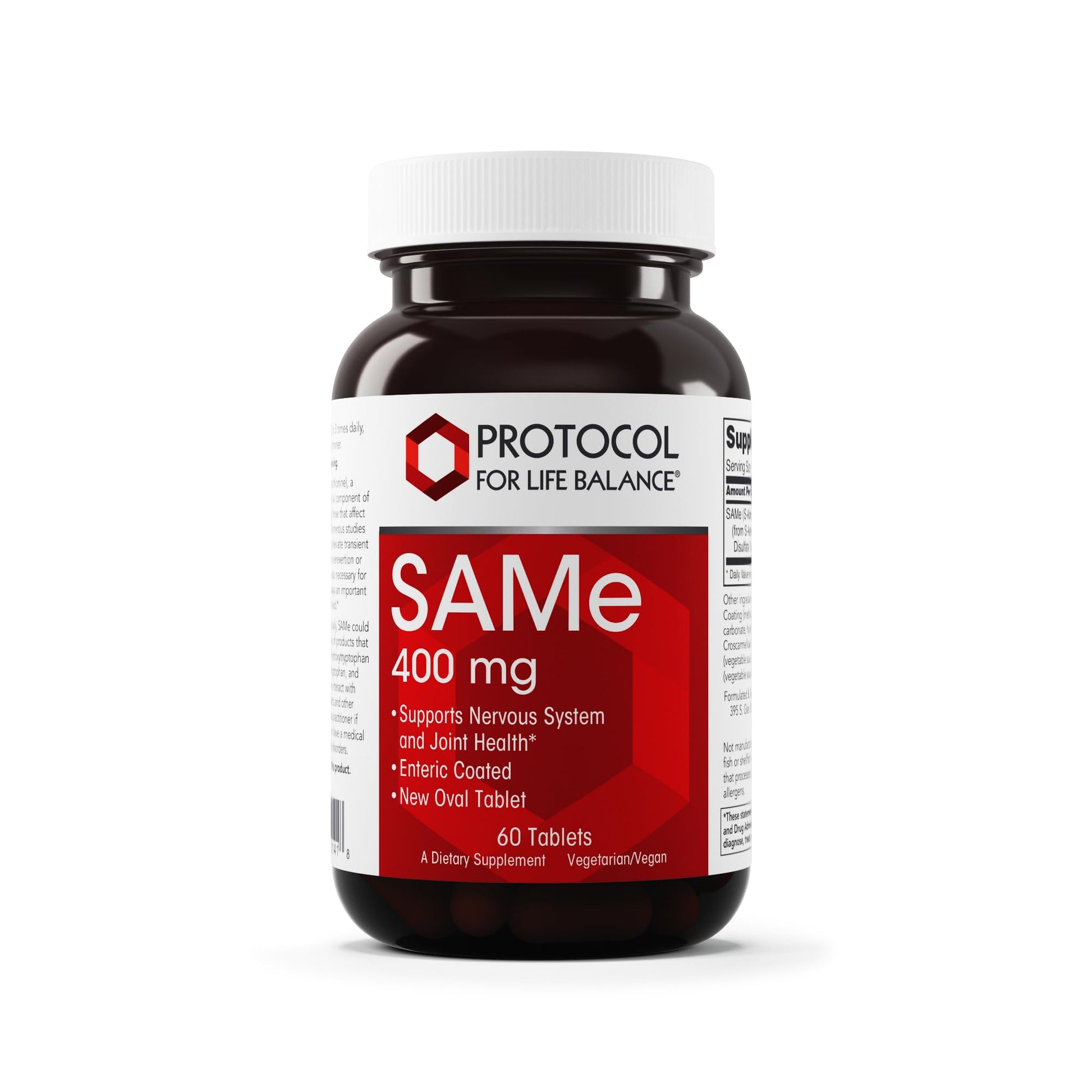 Protocol for Life Balance SAM-E 400mg, 60 Tablets