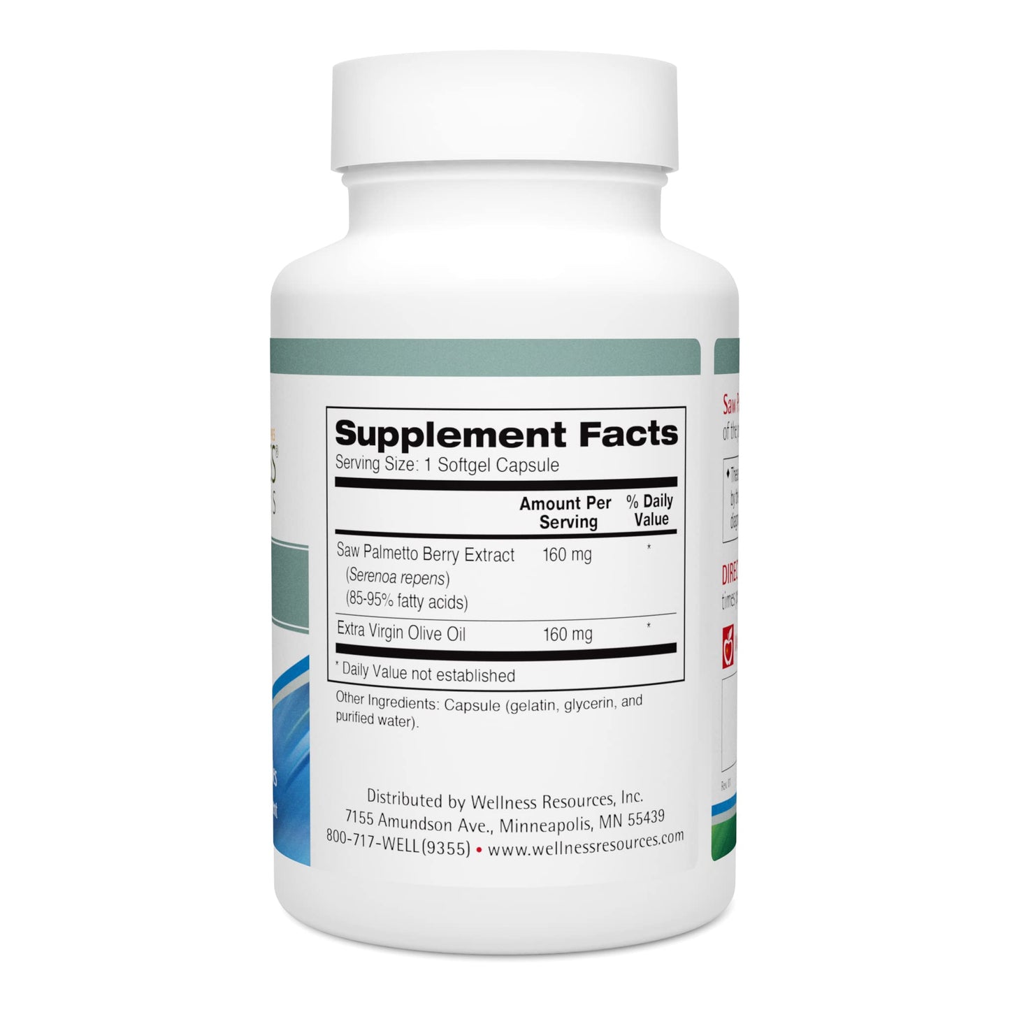 Wellness Resources Saw Palmetto 90 Capsules