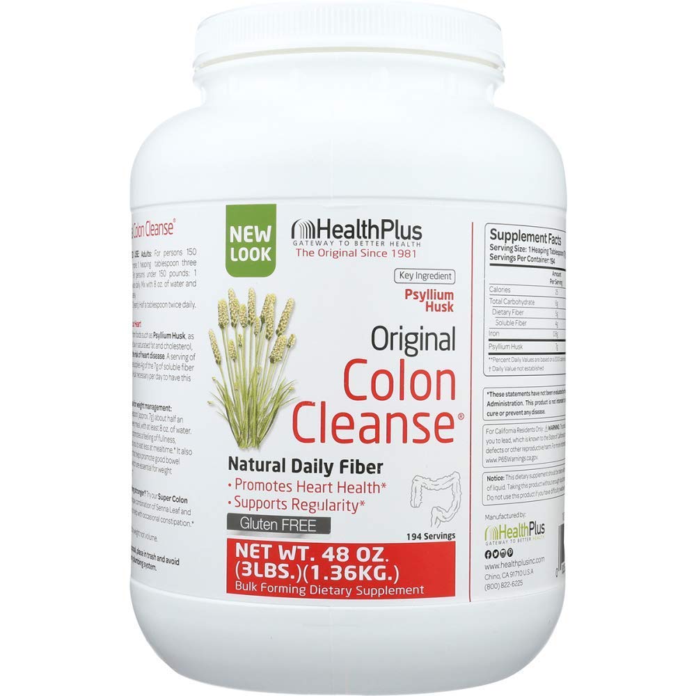 Health Plus The Original Colon Cleanse Tablet 48