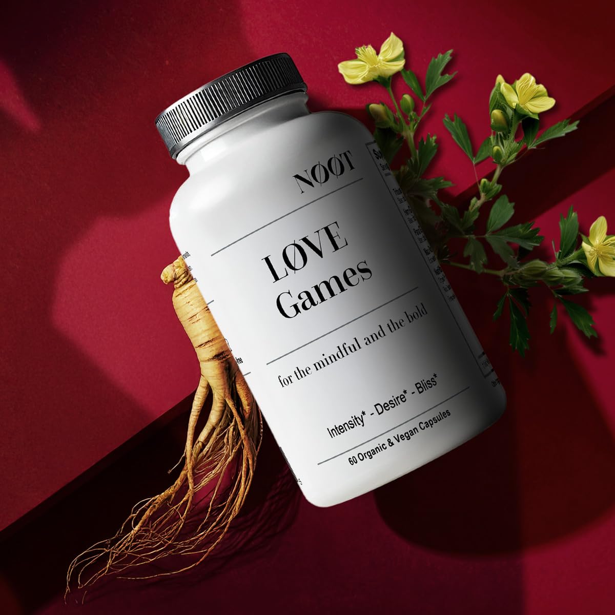NØØT Love Game Libido Booster Capsules 60 Capsules