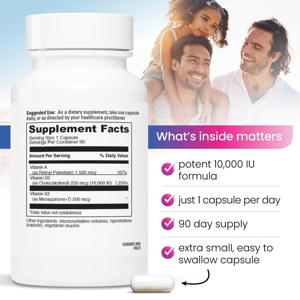REVITALIZE ADK Vitamin Supplement Capsules, 90 Count